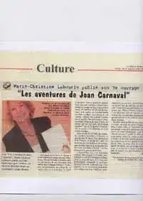 Les aventures de Joan de Carnaval