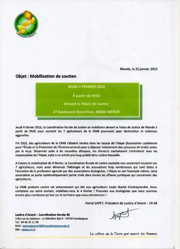 Coordination rurale