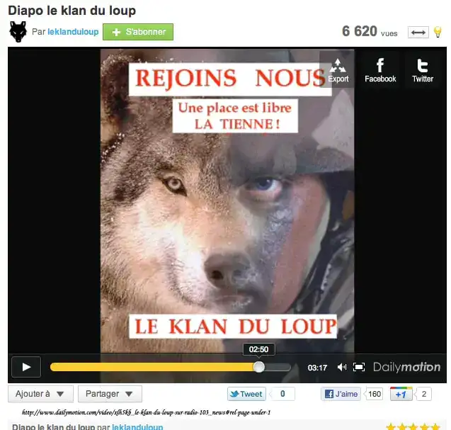 écusson du Klan du Loup