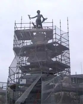 Restauration de la fontaine Duvignau