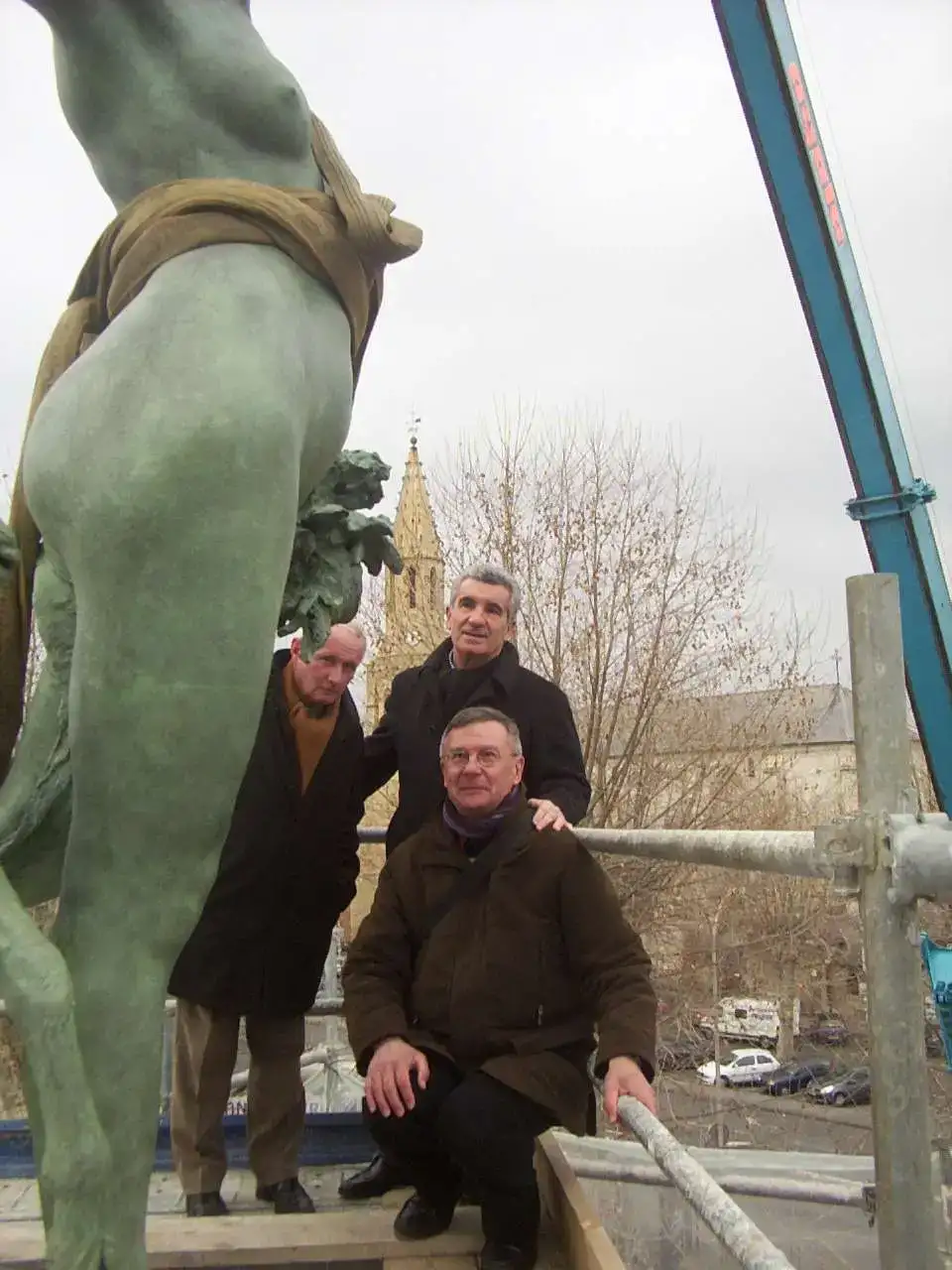 Restauration de la fontaine Duvignau