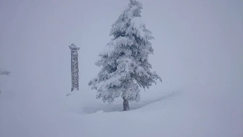 Gavarnie: après une chute de neige
