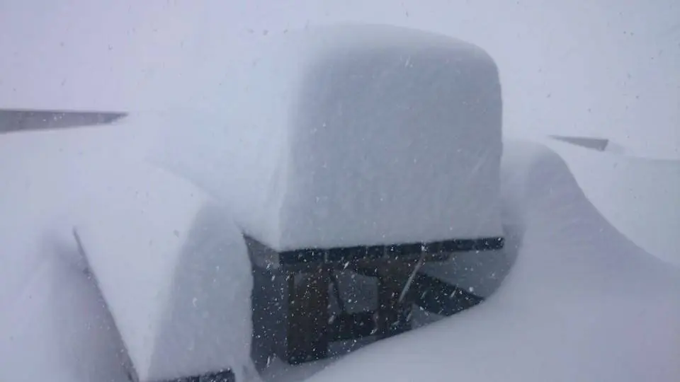 Gavarnie: après une chute de neige