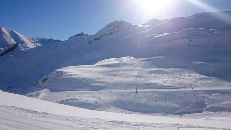 Gavarnie: après une chute de neige