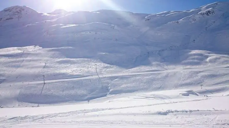 Gavarnie: après une chute de neige