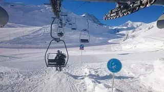 Gavarnie: après une chute de neige
