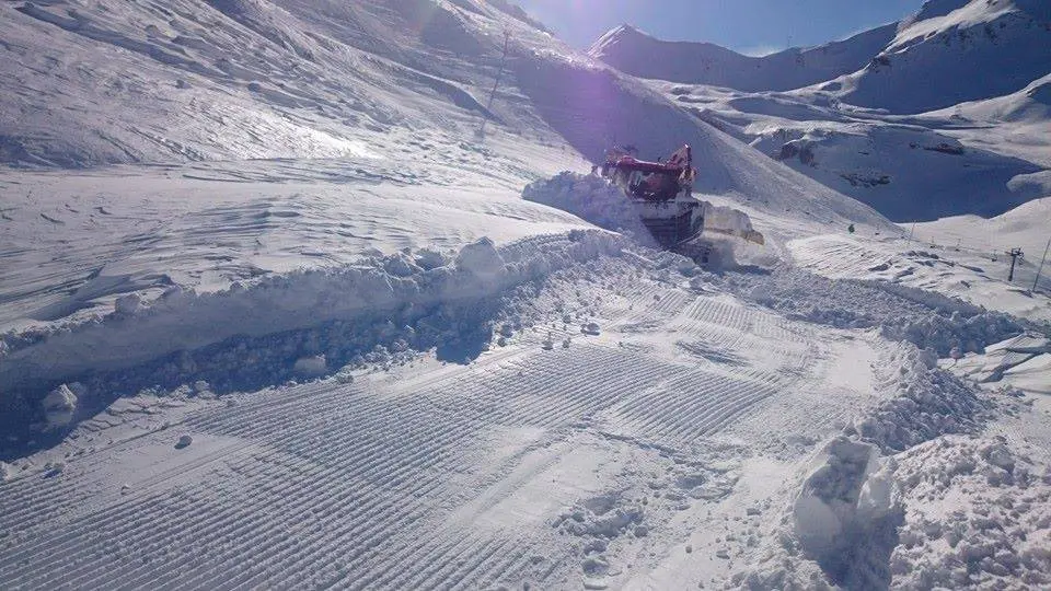 Gavarnie: après une chute de neige