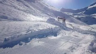 Gavarnie: après une chute de neige