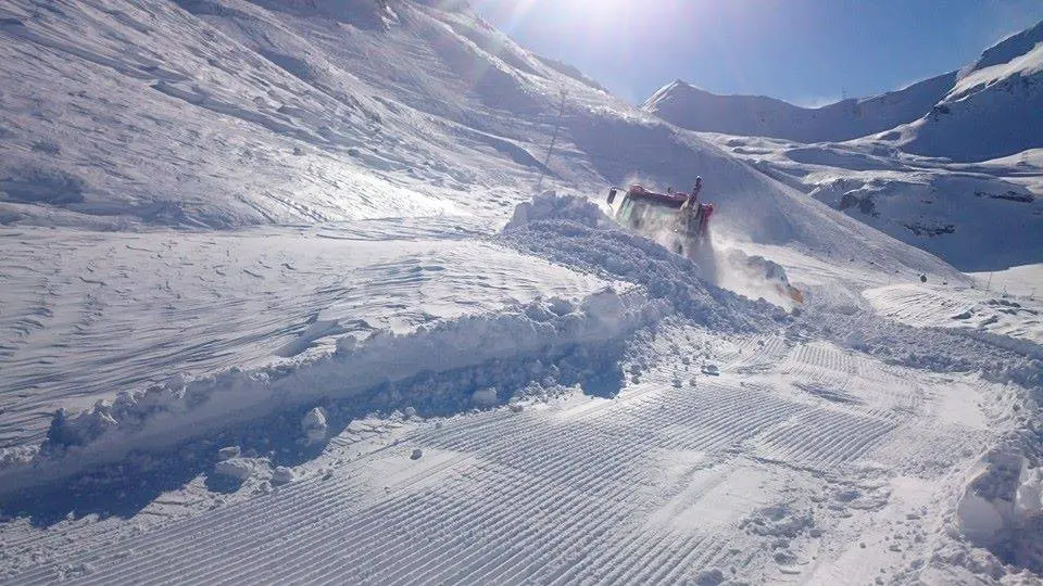 Gavarnie: après une chute de neige
