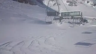 Gavarnie: après une chute de neige