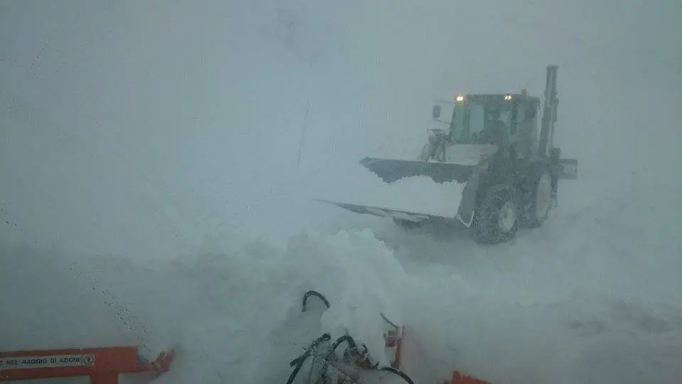 Gavarnie: après une chute de neige