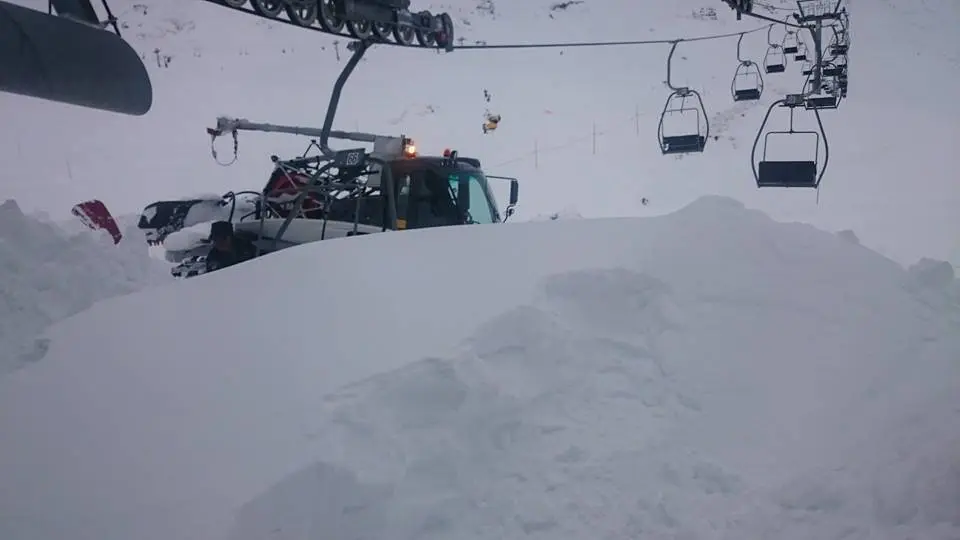 Gavarnie: après une chute de neige