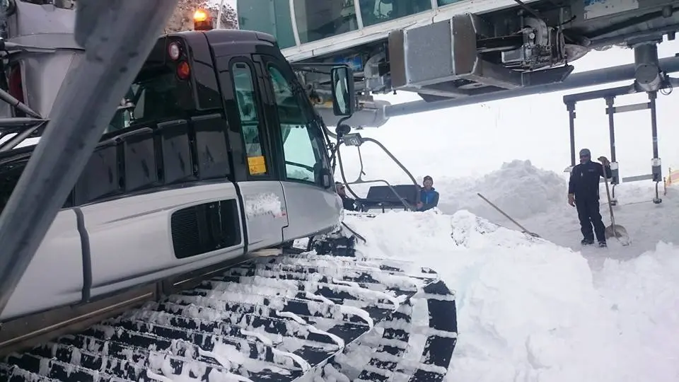 Gavarnie: après une chute de neige
