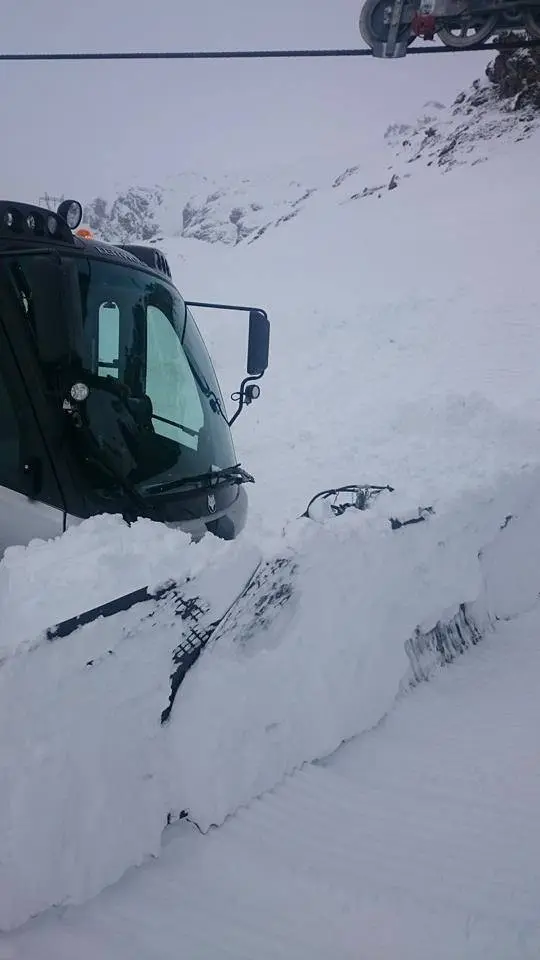 Gavarnie: après une chute de neige