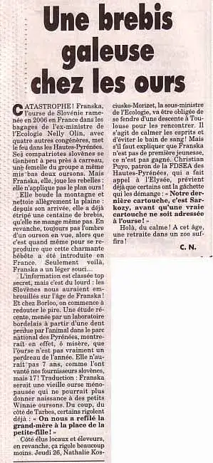 Ours Franska 17ans